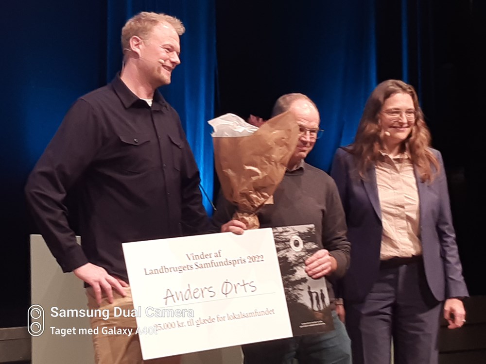 Anders Ørts vandt Samfundsprisen 2022